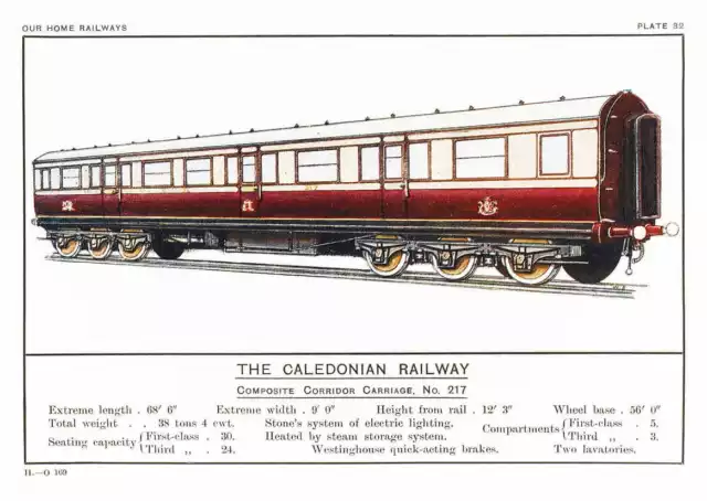 Carte postale - Le chemin de fer calédonien - Chariot à couloir composite...