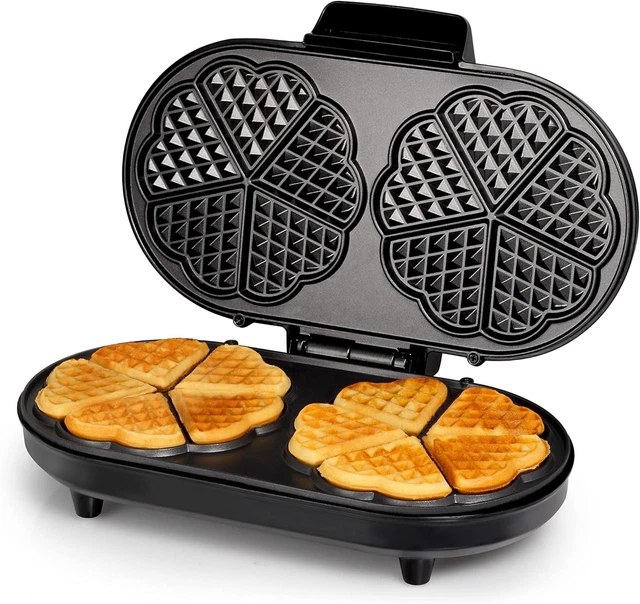 Gaufrier 3 In 1, Appareil à Croque Monsieur Avec Contrôle De Température à 5 Vitesses, Pour
