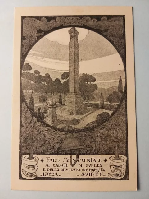 Lucca - Faro Monumentale ai Caduti di Guerra e della Rivoluzione Fascista.