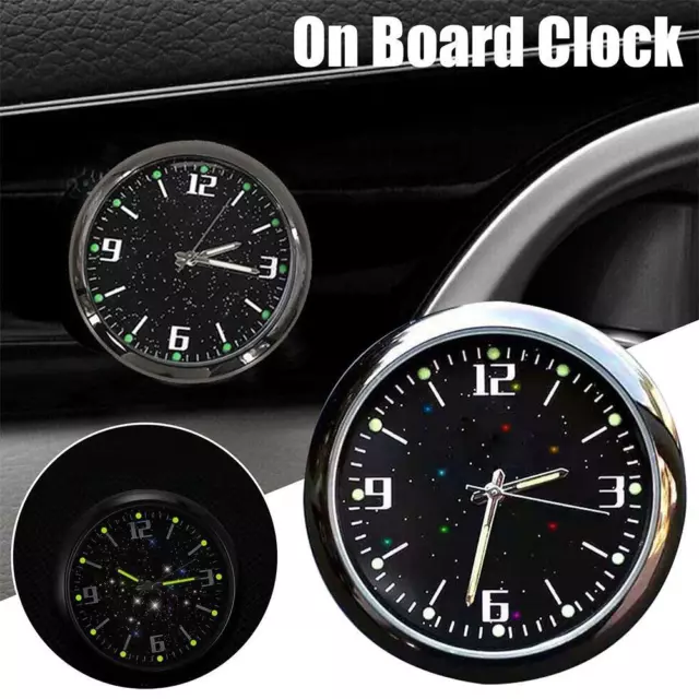 Car Clock Luminous Digital Watch Quartz Clocks For Vehicle Accessories[ O0Z6
