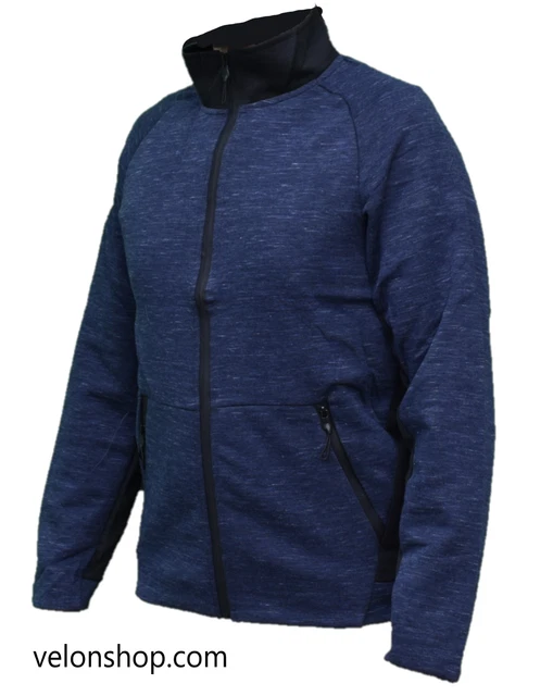 Felpa Uomo Estiva Leggera In Cotone Manica Lunga Con Cerniera VELON