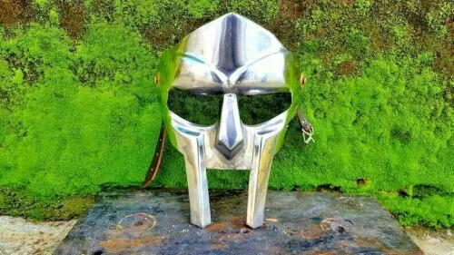 MF DOOM Mask Mad-villain Mild Steel Face Armour Medieval Hand-Forged Armor