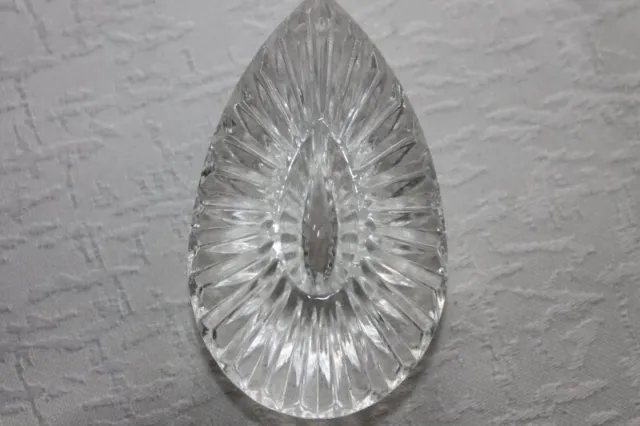 30x Jugendstil Kristall Pendeln Behang für Leuchter Lüster Kronleuchter 63x38mm 2