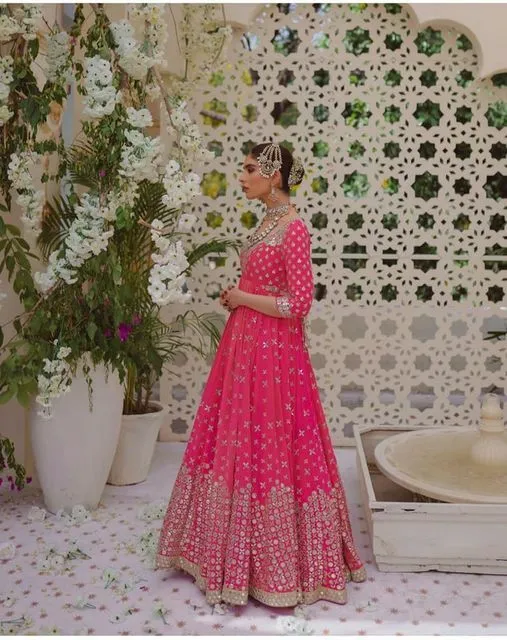Designer Abito Festa Abbigliamento Pakistano Salwar Kameez Pakistano Matrimonio
