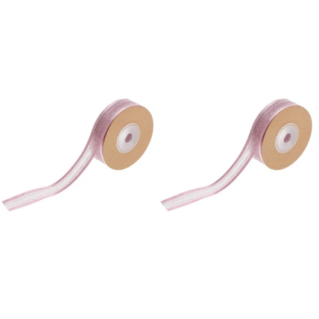 Satinband 2x Organza Band Haar Band Haar Band Bouquets Verpackung Band