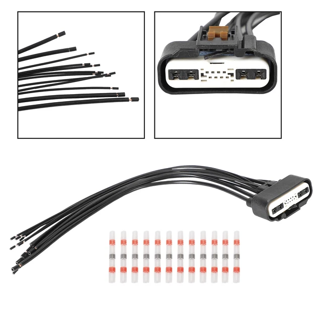 Wiper Motor Connector Plug Replacement 12 pin Repair for Ford Transit Custom E
