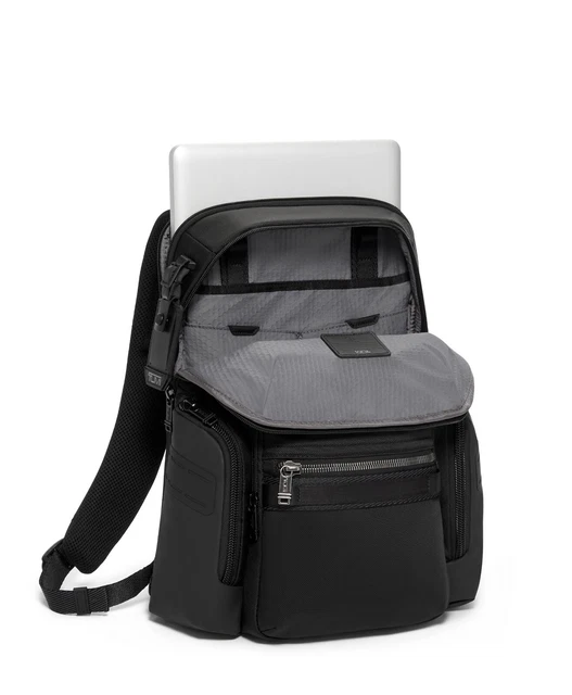 TUMI Alpha Bravo Navigation Backpack Black 142479-1041 2