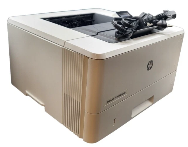 HP LASERJET PRO M402dn Laser Duplex Network Printer 32k Page Count, No