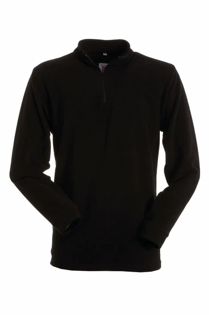 FELPA IN PILE da Uomo Donna Unisex PAYPER SOFT Nero Sport Trekking Invernale Zip