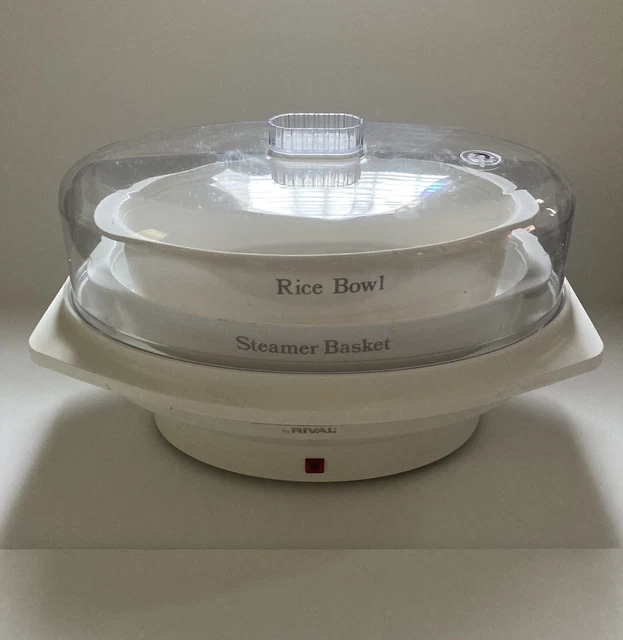 RIVAL AUTOMATIC VEGETABLE Food Fish Steamer and Rice CookerModel 4450