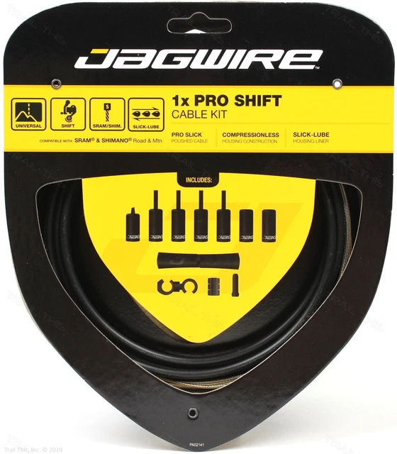 JAGWIRE 1X PRO Shift Cable & Housing Kit Road/MTB Bike fits SRAM