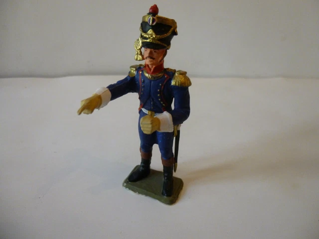 STARLUX EMPIRE PLASTIQUE 1971 / ARTILLEUR A PIED DE LA GARDE PONTONNIER REF 8090