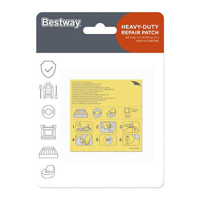 BESTWAY KIT DI RIPARAZIONE ADESIVO SOTT 'ACQUA PISCINA Leak Kit Patch singole 