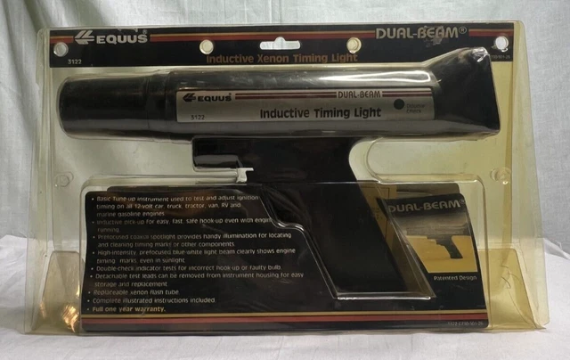 Equus 3122 Inductive Dual-Beam Timing Light With Original Package FAST Shipping