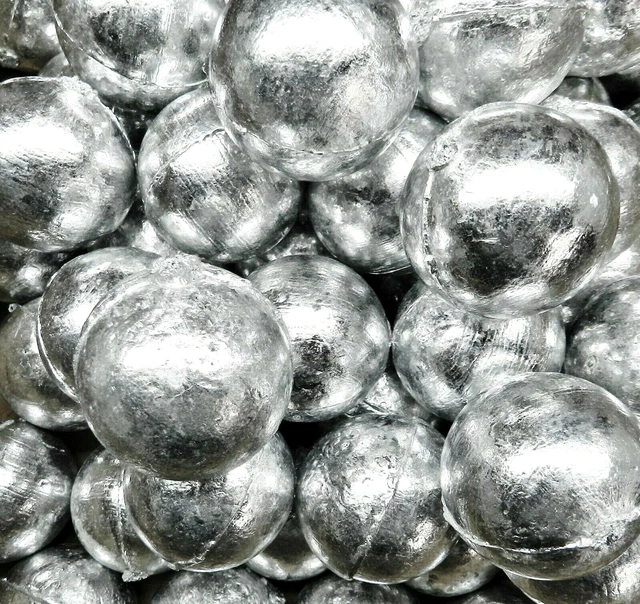 99.9% Pure Zinc Anodes 50Lbs Zinc Anode Round 1# Balls For Metals & Alloys Metal