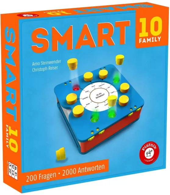 Smart 10  Family - Das Revolutionäre Quizspiel - Piatnik 7188 # Neu Ovp