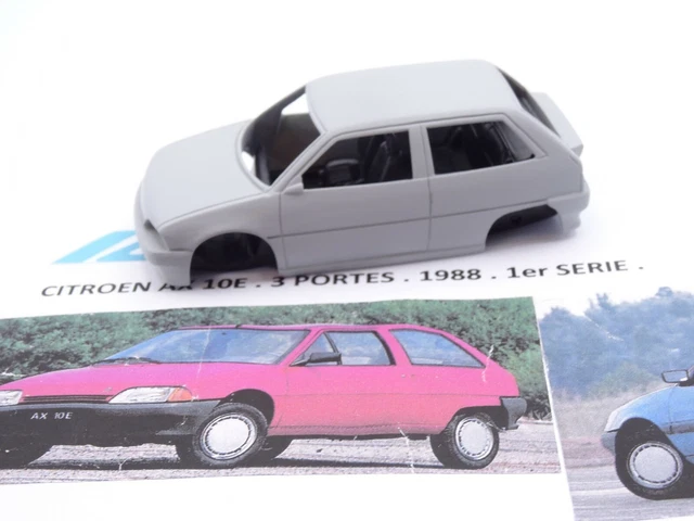 Kit Miniature Alezan Models 1/43 – Citroën AX GTI Gr.A – Rallye Monte-Carlo 1993 – Driano