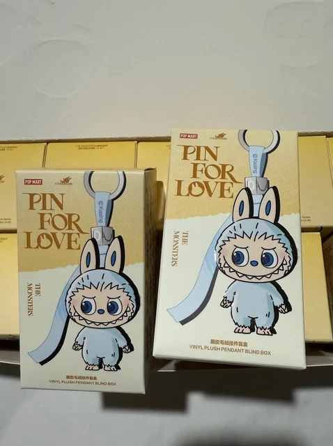 ピンズ・ピンバッジ・缶バッジ LABUBU THE MONSTERS PIN FOR LOVE (A-M) Labubu The Monsters PIN FOR LOVE Series Plush Pendant