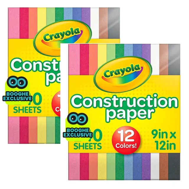 Crayola Colors Of The World Construction Paper 8.5X11-48 Sheets /2 Pack