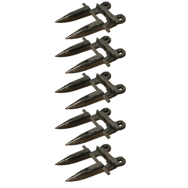 (5) 219191 BU215H Fits New Holland Mower Conditioner Double Pronged Guard 488