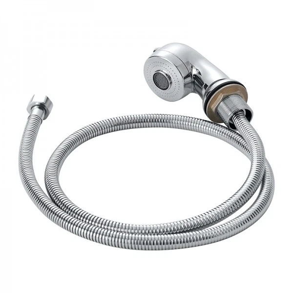 Ducha de mano extraíble para peluquería color plata