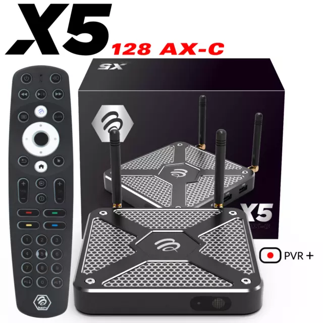 BuzzTV X5 128 AX-C Android 11 / Wi-Fi 6 / 4K Streaming Media Player Metal TV Box