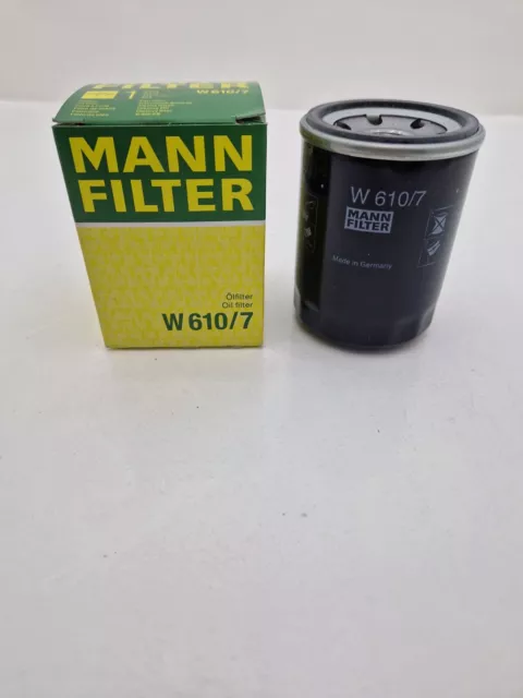 MANN-Filter Ölfilter W610/7 für HYUNDAI ATOS GETZ i10 i20 GB IB PB PBT