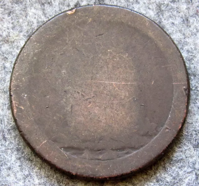 GREAT BRITAIN GEORGE III 1797 PENNY - CARTWHEEL LARGE COPPER COIN km# 618