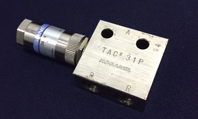 KOGANEI  TAC2 31P  Air Pilot Valve 3/2-way 1/8" series  34A Pilot Operator 1/8"