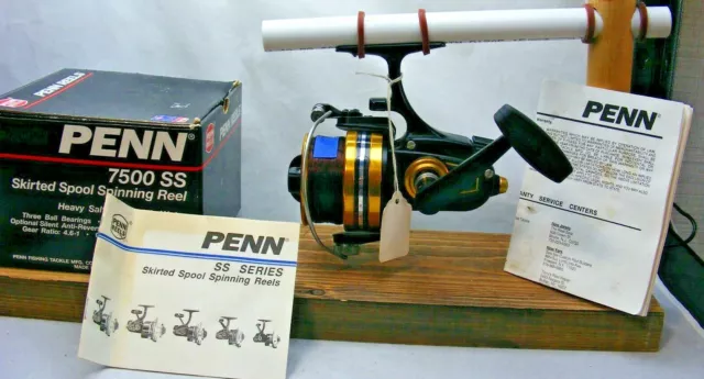 PENN 7500 SS High Speed Spinning Fishing Reel 4.6:1 Made in USA