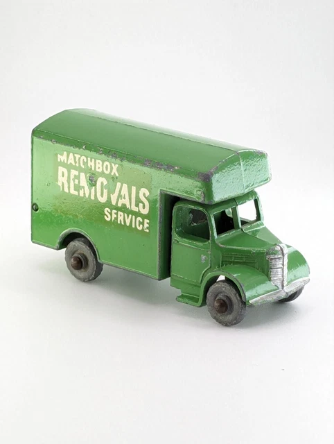 Matchbox Moko 17 – Bedford Removals Van – Modèle Réduit En Boîte – Collection