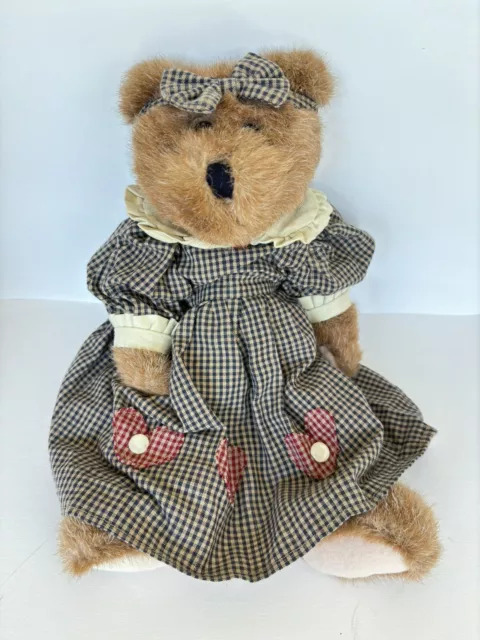 Vintage Boyd’s Bears Plush J.B Bean Bear “Emma” 12”Ht