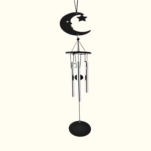 Black Metal Handicrafts Manual Multi-Tube Music Wind Chime Ornaments Creative