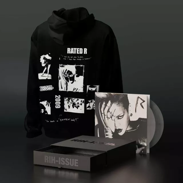 Rihanna – Rated R - RIH-ISSUE vinyle boxset ltd edition Black Ice Transparent