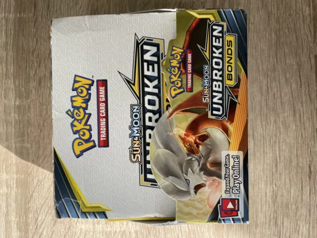 Pokémon Sun & Moon - Unbroken Bonds Booster Box - Opened Bulk