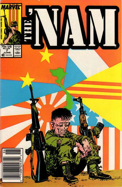 Nam, The #7 (Newsstand) FN; Marvel | Vietnam War comic - we combine shipping