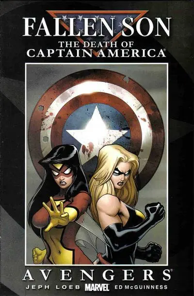 Fallen Son The Death of Captain America #2 Cover A Marvel Comics June 2007 VFNM)