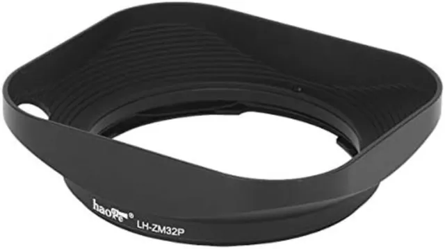 Haoge LH-ZM32P Bayonet Metal Square Lens Hood Shade for Carl Zeiss Distagon T