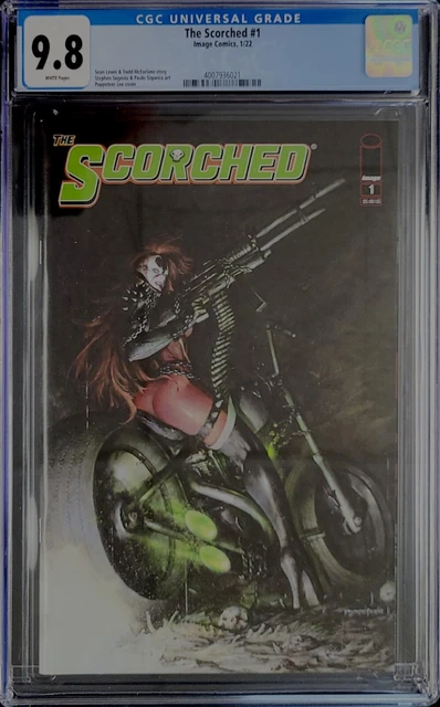 Scorched 1 CGC 9.8  9.6 Cover A  2022 Todd McFarlane Spawn The SCORCHED