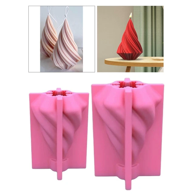 Bougie en silicone moule le moule de savon fait main pour la fabrication de