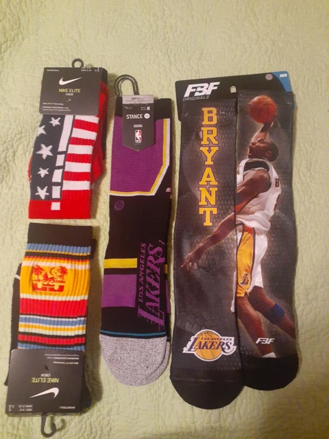 NIKE Elite USA kobe Bryant lebron James socks size Medium