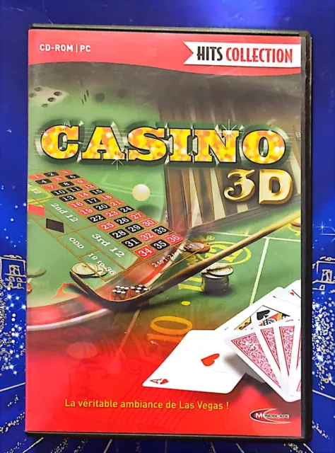 CD Rom por PC Jeux de Casino en 3D Hits Collection