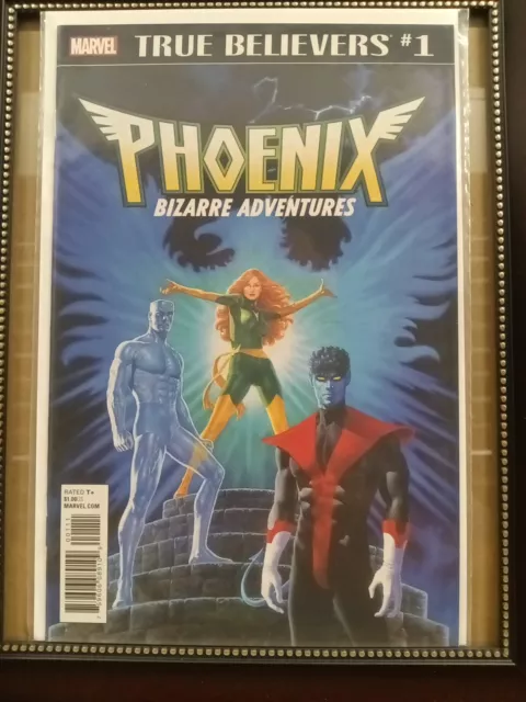 TRUE BELIEVERS PHOENIX BIZARRE ADVENTURES 1 REPRINTS 27 X-MEN NM.  Nw160