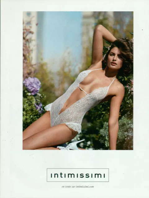 INTIMISSIMI Lingerie Magazine Print Ad Advert Bra Hosiery Underwear 2014