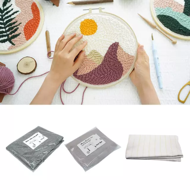 Tufting Cloth Primary Tufting Backing Fabric for Using Rug DIY Needle Making