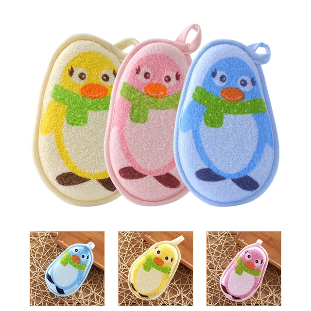 3 piezas babybadbolles adorables babyparty -lavador baby party