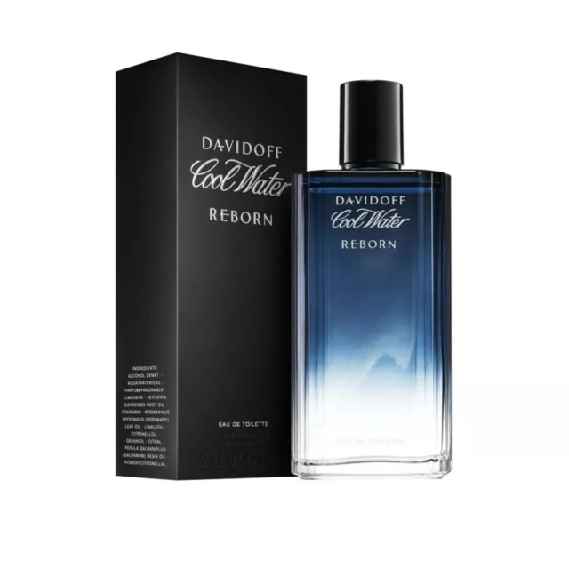 DAVIDOFF Cool Water Reborn - Eau de Toilette Uomo 125 ml Vapo