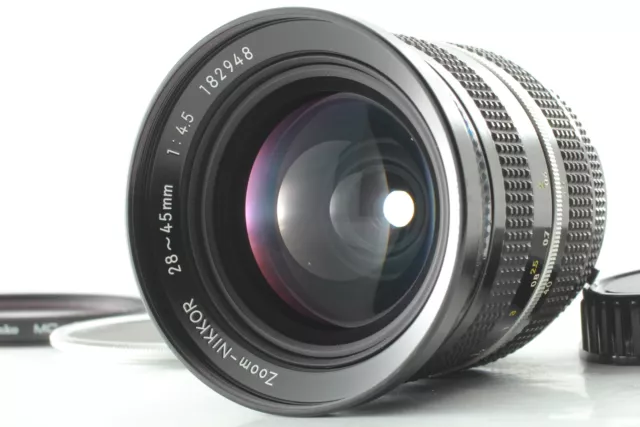 [Near MINT] Nikon Ai Nikkor 28-45mm F/4.5 MF Wide Angle Zoom Lens DHL From JAPAN