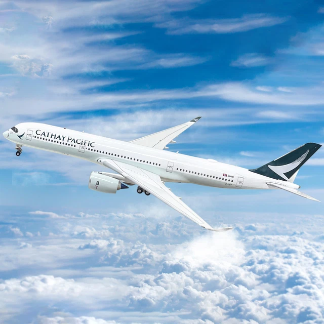 Modello Aereo 1:400 NG Models Cathay Pacific Airbus A350-1000 B-LXI 100° Anniversario