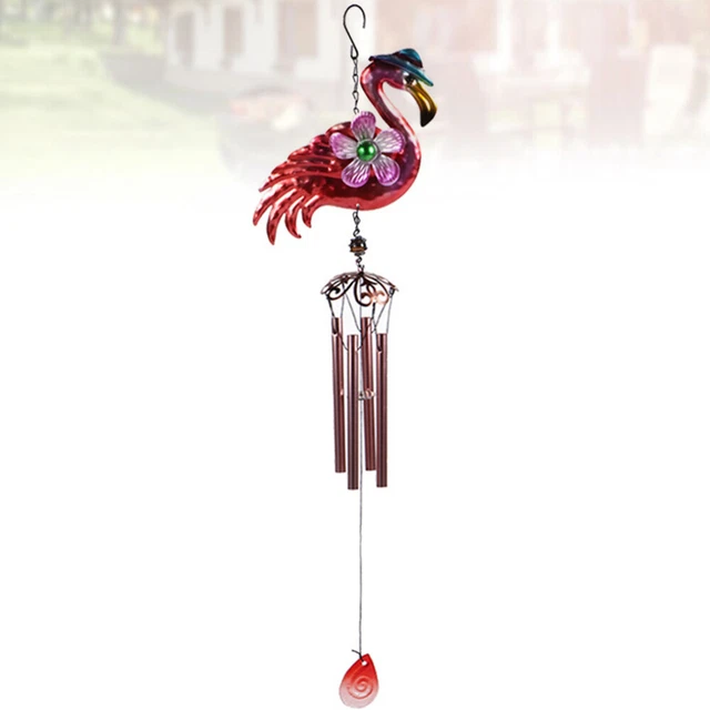 HAWAIIAN HANGING ORNAMENT Wind Charm Vintage Bird Wind Bell Iron Wind